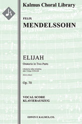 Elijah (Elias), Op. 70