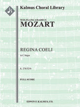 Regina Coeli in C, K. 276/321b
