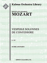 Vesperae Solennes de Confessore, K. 339