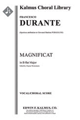 Magnificat in B-flat [Spurious attribution to Pergolesi]