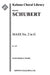 Mass No. 2 in G, D. 167 (1815)