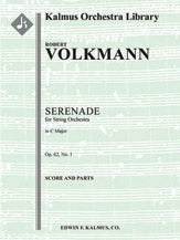 Serenade No. 1 for Strings in C, Op. 62