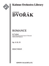 Romance in F minor, Op. 11/ B. 39 (critical edition)