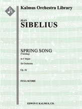 Spring Song, Op. 16 (Vaersaeng)