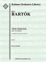 For Children, Sz. 42: Ten Pieces