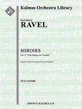 Miroirs, No. 3: Une Barque sur l'Ocean [composer's transcription]