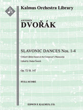 Slavonic Dances Op. 72/B. 147, Nos. 1-4, critical edition