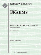 Hungarian Dances Nos. 3, 5, 11 and 16