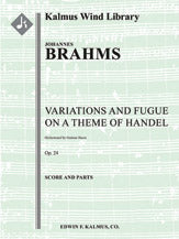 Variations and Fugue on a Theme by Handel, Op. 24 (revised edition)