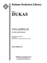 Villanelle for Horn and Orchestra