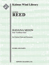 Caribbean Suite: Havana Moon for Clarinet Choir and Percussion