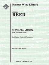 Caribbean Suite: Havana Moon for Clarinet Choir and Percussion