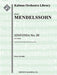 Sinfonia No. 3: String Symphony in E minor