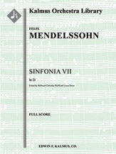 Sinfonia No. 7: String Symphony in D minor