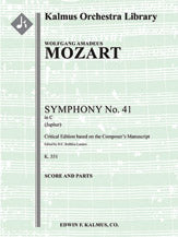 Symphony No. 41 in C, K. 551 'Jupiter' (critical edition)