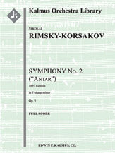 Symphony No. 2 in F-sharp minor, Op. 9 'Antar' (1897 version)