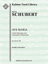 Ave Maria, Op. 52/6; D. 839