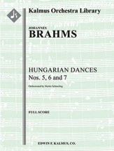 Hungarian Dances Nos. 5, 6 and 7