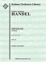 Messiah, HWV 56: Overture (ed. Prout)