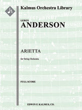 Arietta for String Orchestra