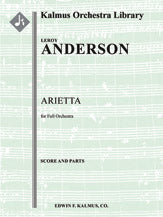 Arietta for Full Orchestra