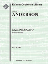 Jazz Pizzicato for String Orchestra