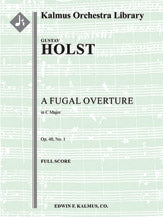 A Fugal Overture, Op. 40, No. 1