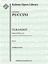 Turandot (Alfano II - Revised Completion)