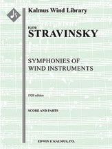 Symphonies of Wind Instruments (1920)