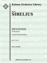 Devotion for Violin and Orchestra