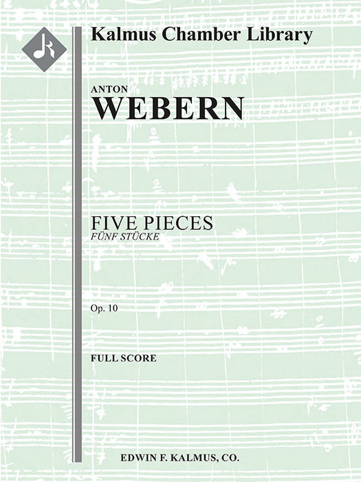 Five Pieces (Ff Stke), Op. 10