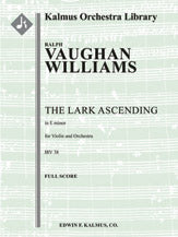 The Lark Ascending for Violin and Orchestra
