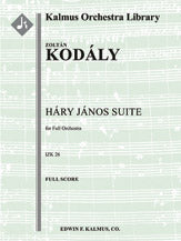 Hary Janos Suite, IZK 26