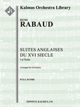 Suites Anglaises du XVI Siecle: 1st Suite