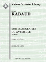 Suites Anglaises du XVI Siecle: 1st Suite
