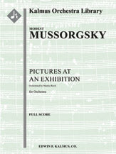 Pictures at an Exhibition (Ravel original edition, complete)