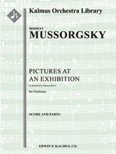 Pictures at an Exhibition (Ravel original edition, complete)