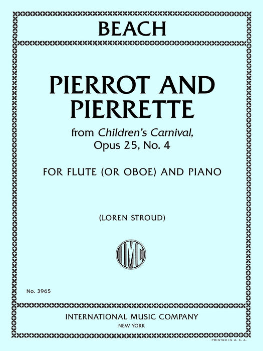 Pierrot and Pierrette, from Children's Carnival, Opus 25, No. 4