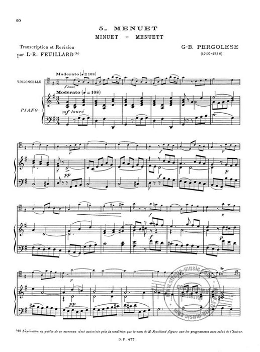 Le jeune violoncelliste Vol. 4B