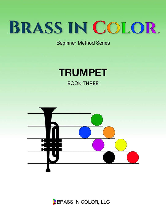 Brass in Color Trumpet, Lesson Book 3 (English)