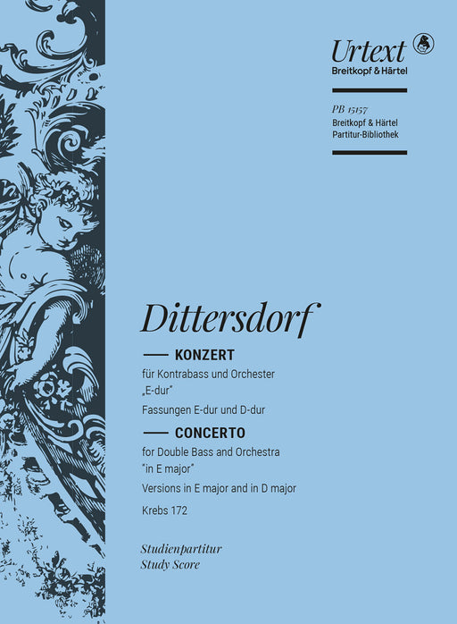 Double Bass Concerto “in E major” [D major] Krebs 172