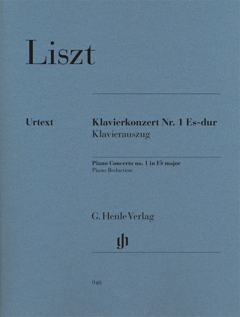 Liszt, Franz – Piano Concerto no. 1 in E flat major, Piano reduction