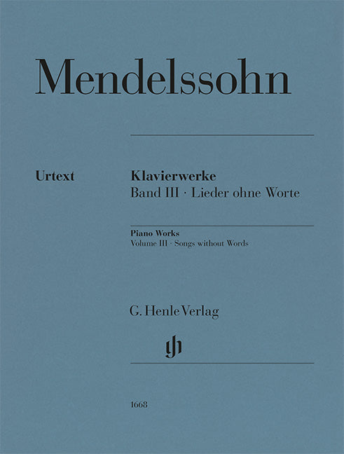 Mendelssohn Bartholdy, Felix – Piano Works Volume III