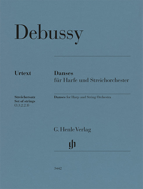 Debussy, Claude – Danses for Harp and String Orchestra