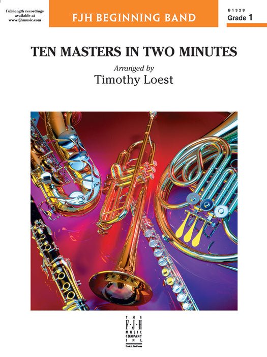 Ten Masters in Two Minutes