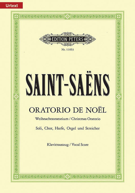 Oratorio de No螔 (Christmas Oratorio) Op. 12 (Vocal Score)