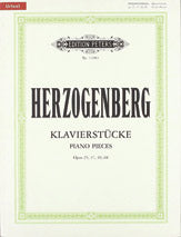 Piano Pieces Opp.25, 37, 49 & 68