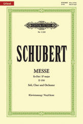 Mass E flat D950 (Vocal Score)