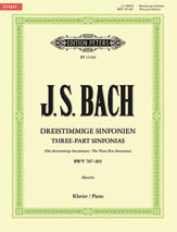 Three-part Sinfonias (Inventions) BWV 787-801 for Piano