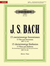 Inventions and Sinfonias BWV 772-801 for Piano